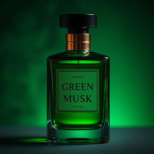 Green Musk Perfume – Fresh, Earthy, and Alluring 40ml